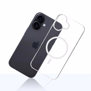 3mk Armor MagCase dėklas telefonui iPhone 16 Plus - skaidrus