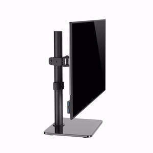 Gembird MS-D1ST-03 Monitoriaus stalo stovas, pilnai judantis, 17"-32", juodas