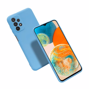 Crong Color Cover dėklas, skirtas Samsung Galaxy A23 5G, mėlynas
