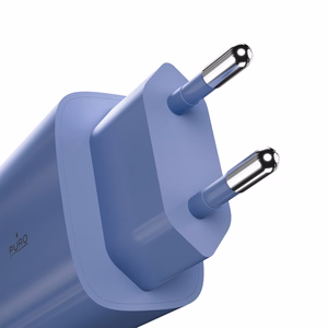 "Puro Pro Lite" 30 W USB-C sieninis įkroviklis - mėlynas