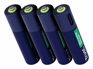BATTERY RECH. LI-ION AAA/500MAH USB-C 4PACK 25671 TRUST