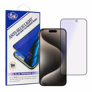 Grūdintas stiklas su mėlynos šviesos filtru ir pilnu klijavimu Samsung Galaxy A72 4G/5G telefonui