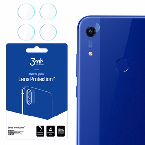 Гибридное стекло 3MK Flexible Glass Lens Huawei Honor 8A для камеры 4 шт.