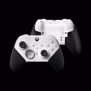 Microsoft Xbox Elite Wireless Series 2 – Core Juoda, Balta Bluetooth/USB Žaidimų pultelis Analoginis / skaitmeninis PC, Xbox One