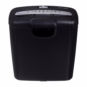 Activejet ASH-0601S shredder, P-2, 10 l, 6 mm strip, 6 sheets, black.