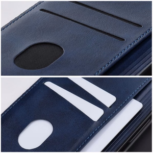 Чехол-книжка для iPhone 17 / 18 Cubic Book синий