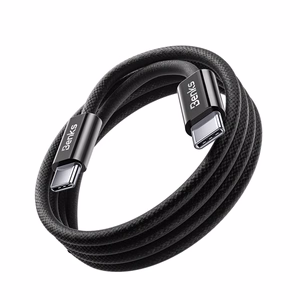 Benks Cable D46 braided (C.D.SJ.FC.BK.LA32) - Type C to Lightning - PD 27W 3A 2 metres black