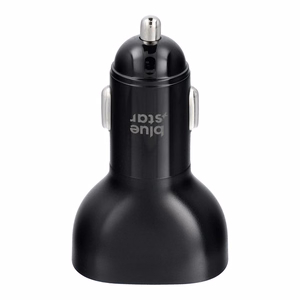 BLUE STAR automobilinis įkroviklis 3A 63W Type C + USB A PD QC3.0 AFC PPS SFC2.0 juodas