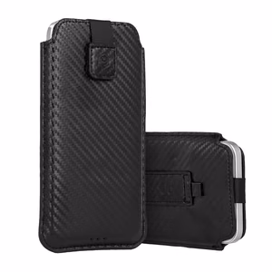 Wonder Carbon Case (Size M) for iPhone 5/Nokia 215 4G/225/5310 2020 black