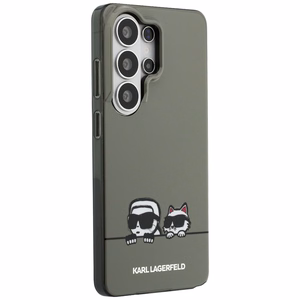 Karl Lagerfeld чехол IML Peekaboo Karl&Choupette MagSafe Samsung Galaxy S26 Ultra черный