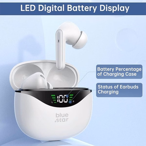 Wireless earphones Blue Star T60 TWS white