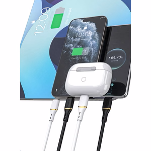 Dudao L25C USB-C - USB-C Силиконовый кабель 60W 1м - белый