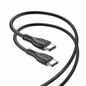 Borofone кабель BX51 Triumph - Type C на Type C - 60W 1 метр чёрный