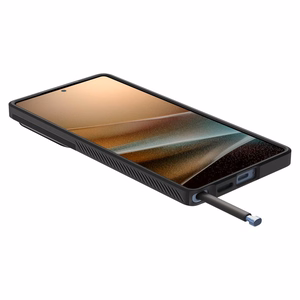 Spigen Optik Armor dėklas telefonui Samsung Galaxy S25 Ultra - juodas