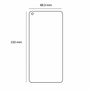 Защитное стекло 2,5D Oppo Reno 7 5G