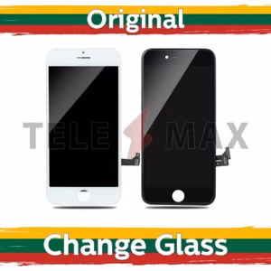 LCD Ekranas iPhone 7 baltas (Telemax Renewed)