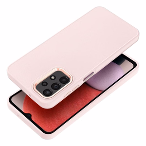 Чехол для Samsung A13 5G / A04S Frame пудрово-розовый