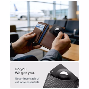 Spigen AirFit 2 2-Pack Case for Apple AirTag 1/2 - Black