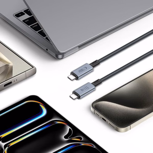 Tech-Protect UltraBoost Max кабель USB-C 4.0 USB-C 4.0 PD 240W 8K 40Gbps 2м - серый