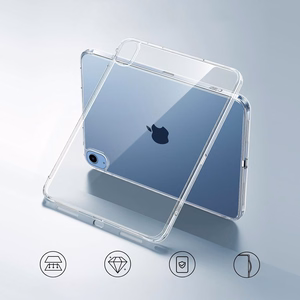 Tech-Protect FlexAir hibridinis dėklas iPad 10.9” 10 / 2022 / 11” 11 / 2025 - permatomas