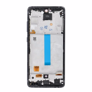 OLED LCD-дисплей REWA с рамкой для SAMSUNG A52 4G/5G, черный