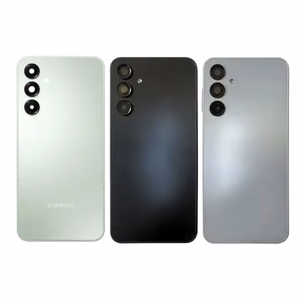 Задняя крышка для Samsung A165 A16 4G — бело-серый (с линзой камеры) OEM