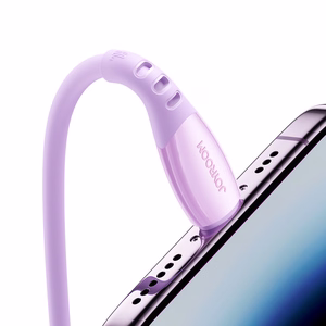 Joyroom S-A59 Vibrant Series 60W кабель USB-C — USB-C 1.2м фиолетовый