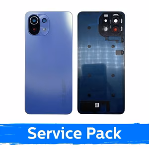 Xiaomi Mi 11 Lite 4G / Lite 5G / Lite 5G NE galinis dangtelis, šviesiai mėlynas (Bubblegum Blue; gamintojo serviso pakuotė)