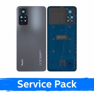 Задняя крышка Xiaomi Redmi Note 11 Pro, графитово-серая (Graphite Gray; сервисная упаковка)