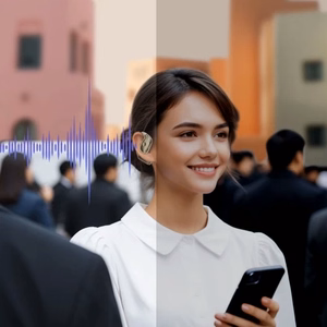 Bluetooth Hands Free Dudao "U17Max" White (Bluetooh 5.3)