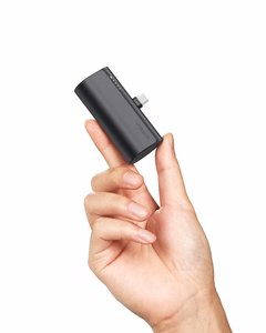 Powerbank Veger PlugOn (W0556/V0556) PD QC3.0 3A 20W 5000 mAh with a built-in connector Type C black