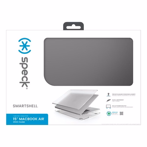 Speck SmartShell dėklas, skirtas MacBook Air 15" (M5 / M4 / M3 / M2, 2026–2023), Obsidian