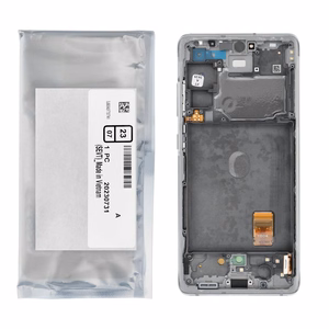 ServicePack LCD дисплей SAMSUNG S20 FE 4G/5G G780F/G781F GH82-31329B белый
