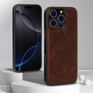 Telefono dėklas X-Level „Earl III Collection“ skirtas Apple iPhone 17 Pro Max rudas