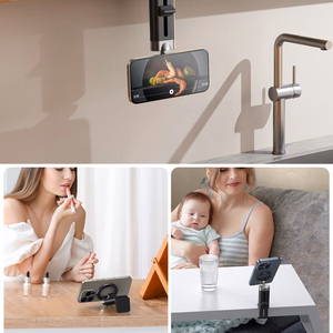 Joyroom JR-ZS413 magnetinis kelioninis stovas telefonui 4.7-7.0 colių - juodas