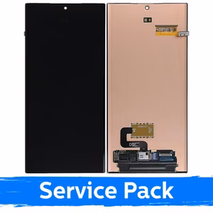 LCD ekranas skirtas Samsung S918 S23 Ultra juodas (Service Pack) (NF versija)