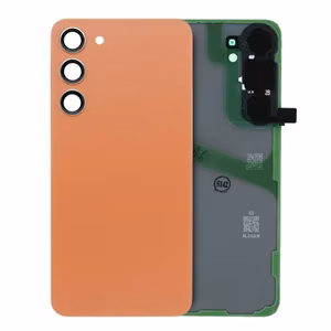 Galinis dangtelis suderinamas su Samsung S926 S24 Plus / Sandstone Orange / (su kameros objektyvu) OEM