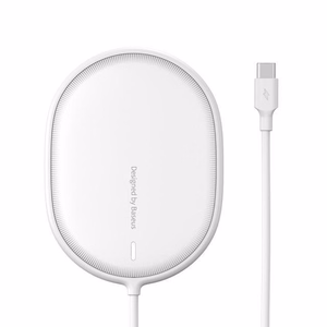 Baseus индукционное зарядное устройство LIGHT магнитное для iPhone 12 с кабелем Type-C (WXQJ-02) белое