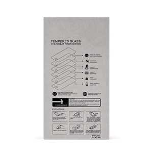 Tempered glass 9D Gorilla Apple iPhone 17 Pro Max black (set of 10)