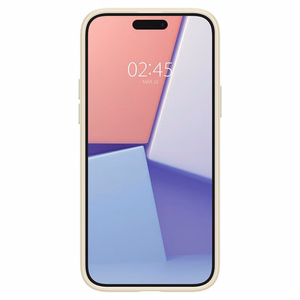 Spigen Thin Fit dėklas telefonui iPhone 15 Plus - smėlio spalvos