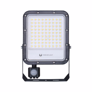 LED prožektorius PROXIM+ 50W 6500K 7500lm PIR 230V IP65 Forever Light 150lm/W, 5 metų garantija