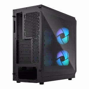 Fractal Design Focus 2 RGB juodas TG korpusas