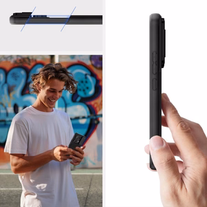 Tech-Protect Velar Cam+ dėklas telefonui Xiaomi Redmi Note 13 Pro 5G / Poco X6 5G - juodas