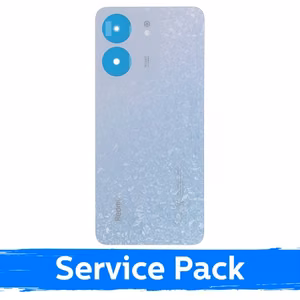 Задняя крышка для Xiaomi Redmi 13C / Glacier White / (Service Pack)