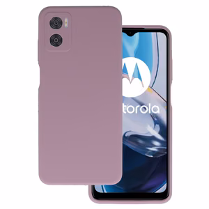 Силиконовый чехол Silicone Lite для Motorola Moto E22/E22i вересковый