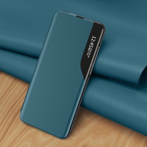 Eco Leather View Case элегантный чехол-книжка с функцией подставки Xiaomi Redmi K40 Pro + / K40 Pro / K40 / Poco F3 оранжевый