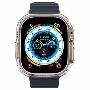 Spigen Thin Fit Case for Apple Watch Ultra 1 / 2 / 3 (49 mm) - Transparent