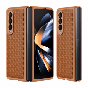 Dėklas Dux Ducis Venice skirtas Samsung F936 Z Fold4 rudas