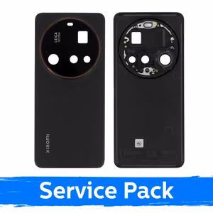 Xiaomi 15 Ultra galinis dangtelis, juodos spalvos (gamintojo serviso pakuotė)