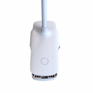 Wozinsky VT-02 Mini LED skaitymo lempa su spaustuku ir 80 cm USB-C laidu, balta